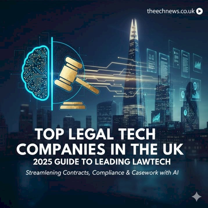 Top Legal Tech Companies in the UK (2025 Guide to Leading Lawtech)