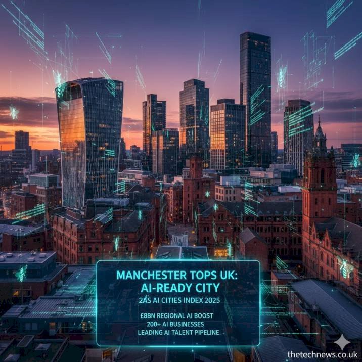Manchester Tops UK as Most AI-Ready City for Second Year Running