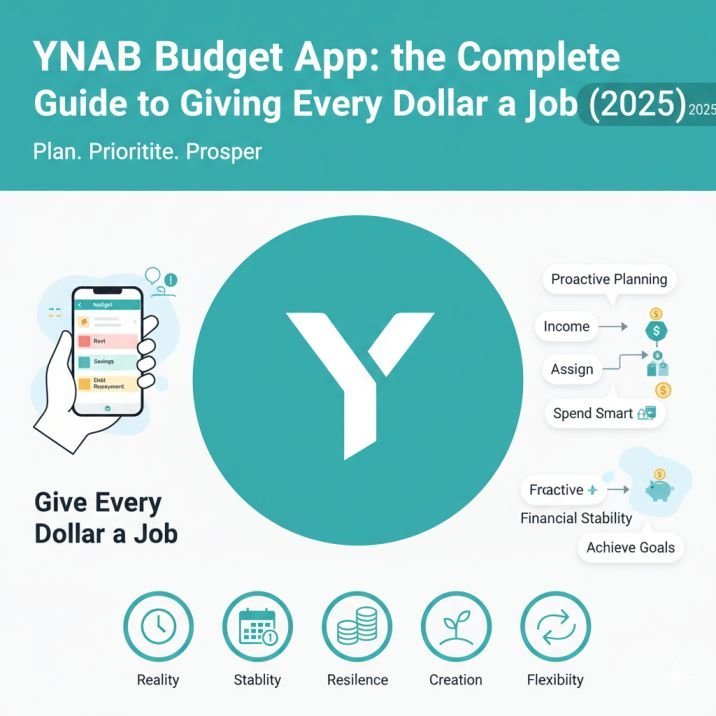 YNAB Budget App: The Complete Guide to Giving Every Dollar a Job (2025)