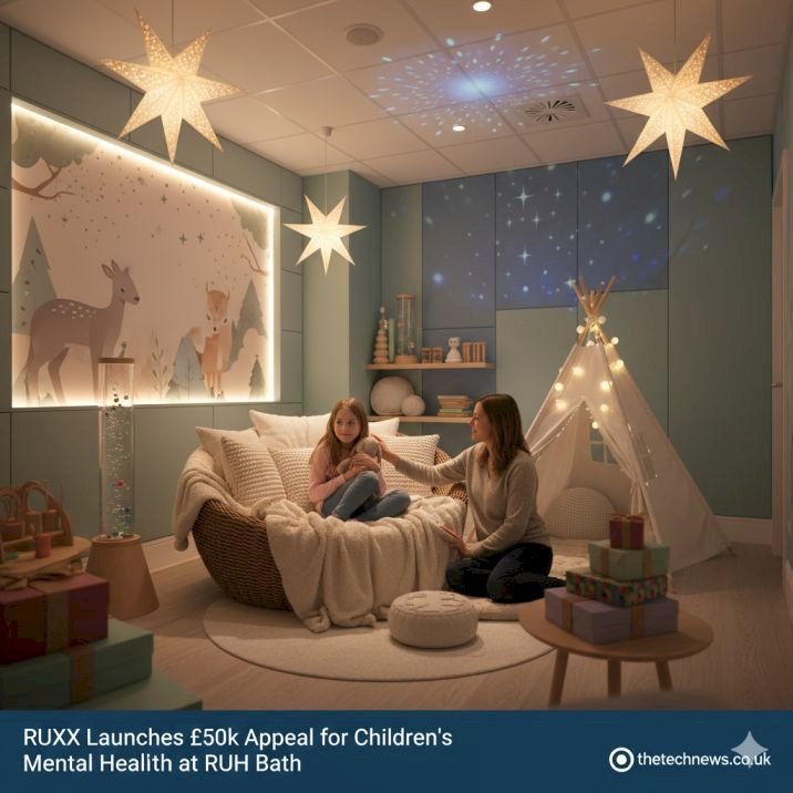 A Safe Space This Christmas: RUHX Launches £50k Appeal for Children's Mental Health at RUH Bath