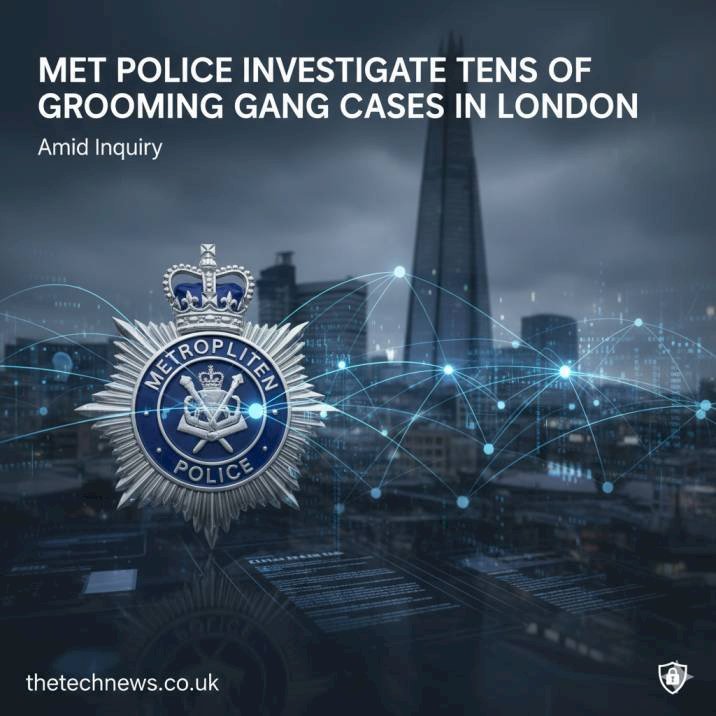 Met Police Investigate Tens of Grooming Gang Cases in London Amid Inquiry