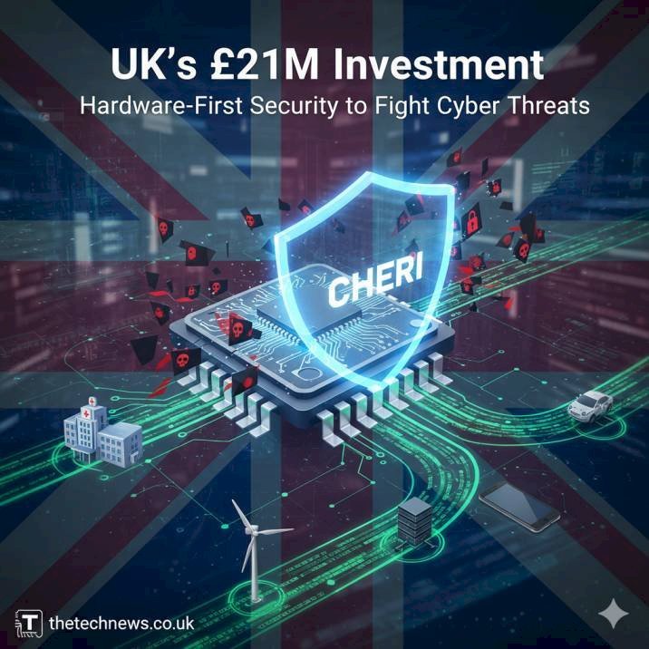 UK's £21M Investment Embeds CHERI Hardware to Fight Cyber Threats