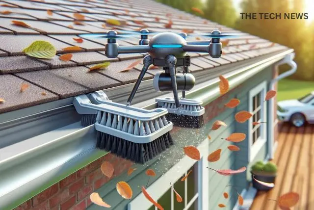 gutter-cleaning drones