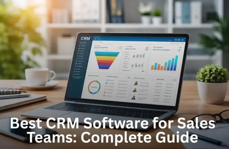 Best CRM software for sales teams dashboard and tools overview