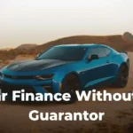car finance without a guarantor UK car loan concept