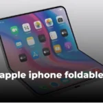 Apple iPhone foldable concept showing a smartphone that opens into a tablet