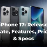 iPhone 17 latest model showing Apple smartphone design and display