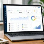 Contact Management Software dashboard helping businesses manage customer relationships and sales contacts